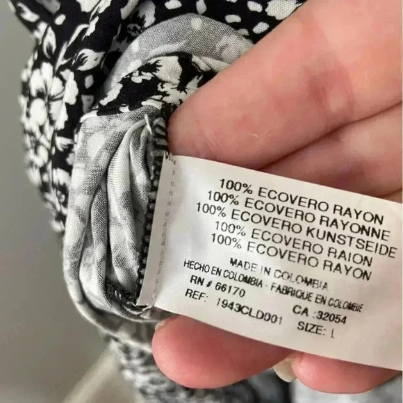 NWT Maaji Pansy Floral Holly Maxi Coverup Dress size Large - Picture 9 of 13